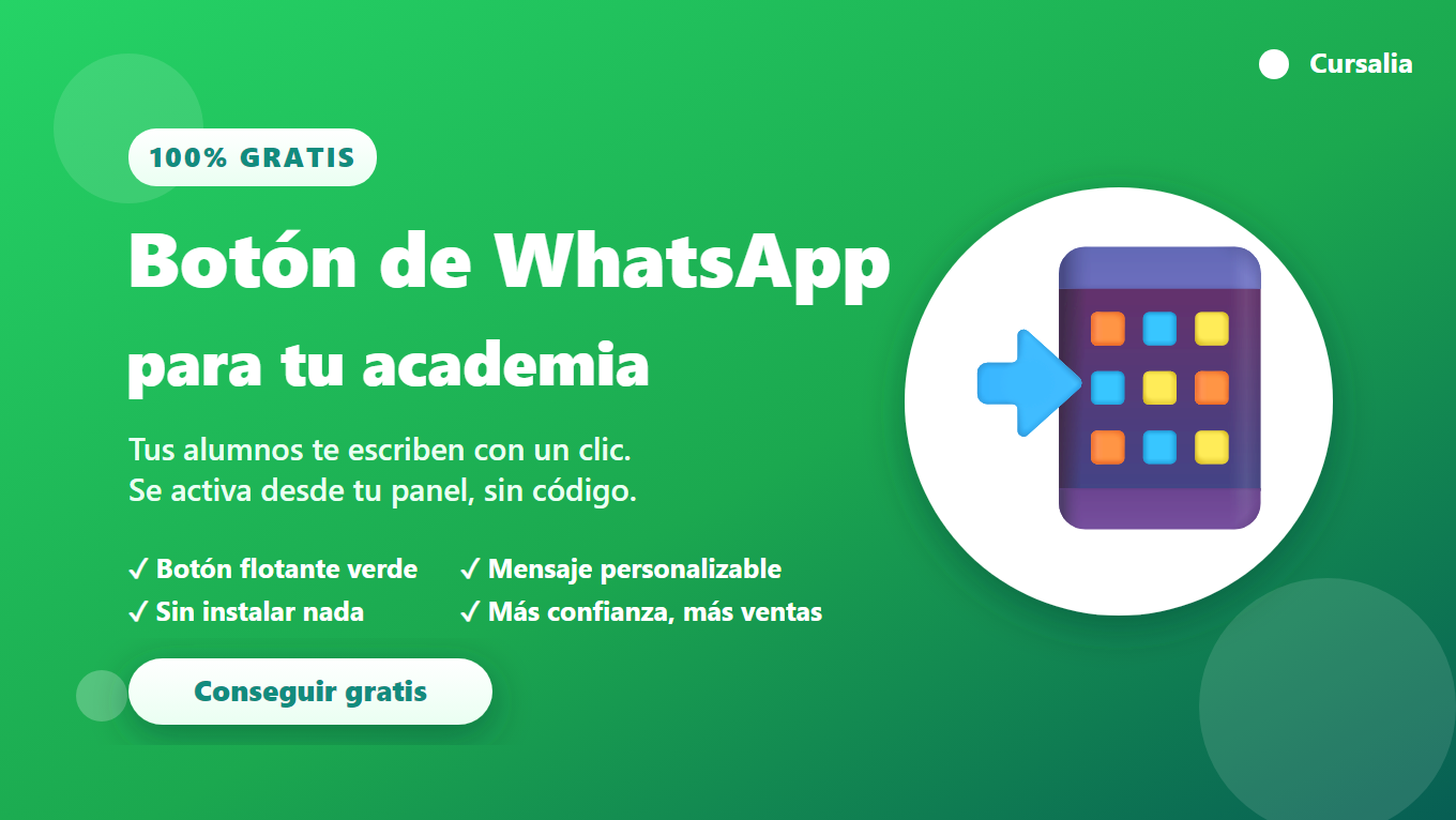 Botón de WhatsApp · GRATIS